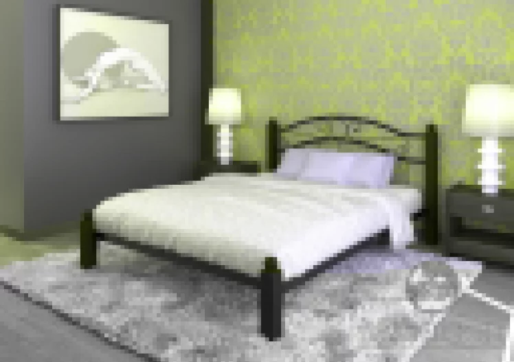 Кровать Надежда Лукс 1600х1900 Черная / Lux_1