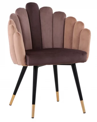 Кресло Камелия велюр Шоколад_1