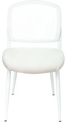 Стул для кухни Бюрократ КФ-8В Белый / KF-8W_1