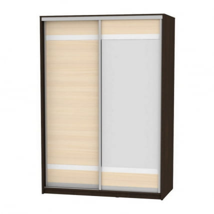 Шкаф-купе Б-230х160х60-2(Венге-ДМ-Д9Д10) / B-230х160х60-2(Венге-ДМ-D9D10)_0