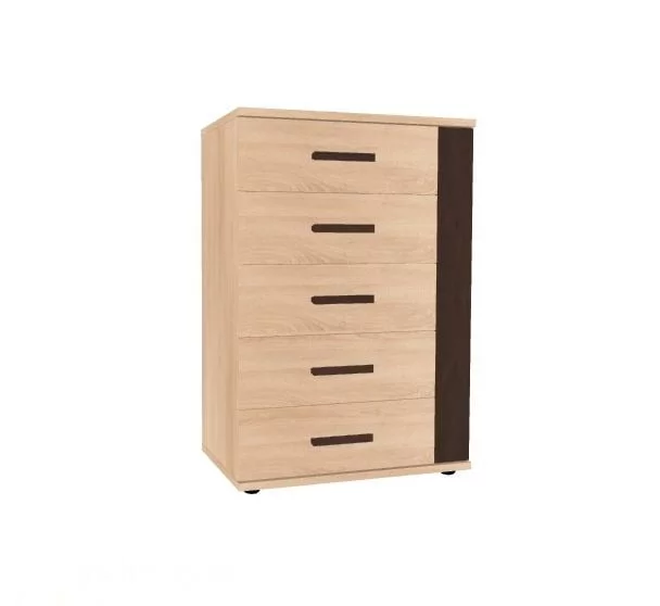 Комод БАУХАУС 10 Дуб Сонома/Орех шоколадный (спальня) / BAUHAUS_0