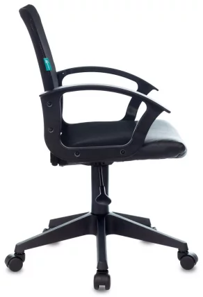 Офисное кресло Бюрократ CХ-590 БЛАCК спинка сетка / CH-590 BLACK_2