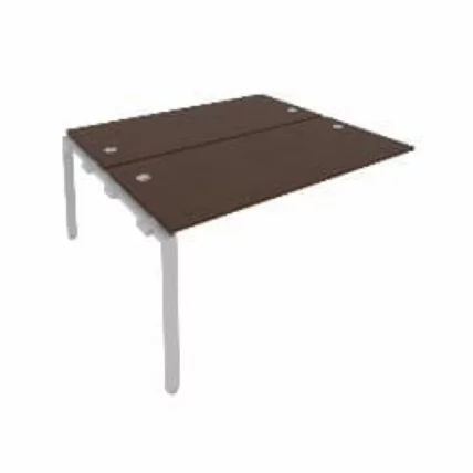 Проходной наборный элемент рабочей станции Метал Сйстем Б.ПРС-СП-2.4 Венге/Серый / Metal System_0