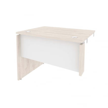 Стол-приставка левый к опорным элементам ОНИКС О.СПР-1.7Л Денвер Светлый/Белый / ONIX O.SPR-1.7L_0