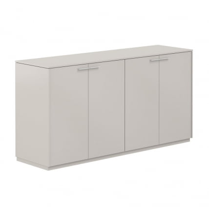 Шкаф низкий двойной Атлас НЗ-0314+НЗ-0314.ГС.ГС Серый камень / Atlas NZ-0314+NZ-0314.GS.GS_0