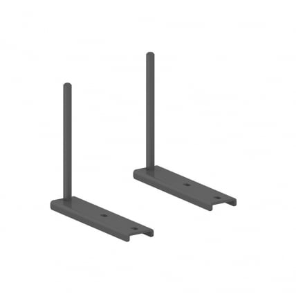 Держатель экрана стола штырьевой (2 шт.) Сигма МК.ДЭС.005.АН Антрацит / Sigma МК.ДЭС.005.AN_0