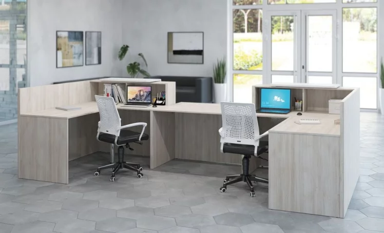 Элемент ресепшн прямой САЛ31090102 Светлый дуб / SAL31090102_1