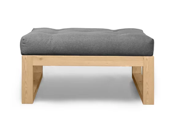 Пуфик Демоку СТ серебристо-серый_натуральный / Demoku_0