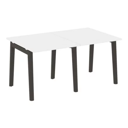 Стол переговорный (2 столешницы) ОНИКС ВООД ОВ.ПРГ-2.0 Белый Бриллиант/Темный / ONIX WOOD OW.PRG-2.0_0