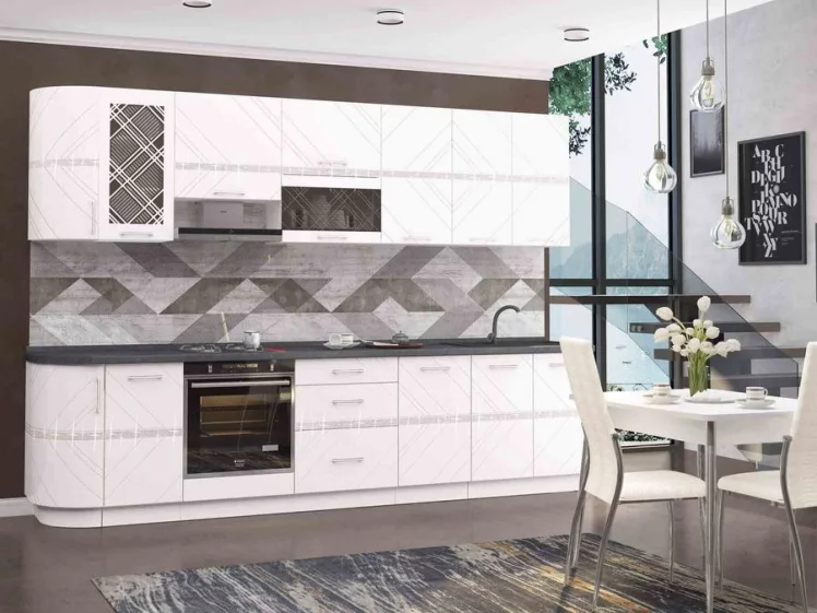 Панель стеновая высокоглянцевая Бьянка СП 19.69_3