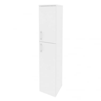 Шкаф высокий узкий правый ОНИКС О.СУ-1.8(Р) Белый Бриллиант / ONIX O.SU-1.8(R)_0