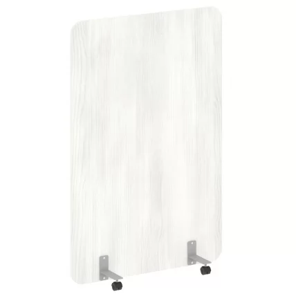 Перегородка на металлических опорах, на роликах Р-лине ДП.Р-120-180 Снежная Патина / R-line DP.R-120-180_0