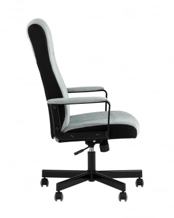 Кресло руководителя ТопЧаирс СТ-ДОМИНГО Серо-голубой / TopChairs ST-DOMINGO_3