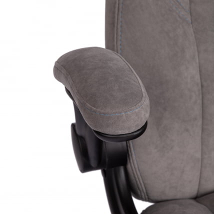Кресло БАЗУКА флок , серый, 29 / BAZUKA_11