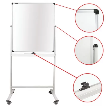 Доска магнитно-маркерная 2-сторонняя БРАУБЕРГ ПРЕМИУМ на стенде 60х90 см / BRAUBERG PREMIUM_2