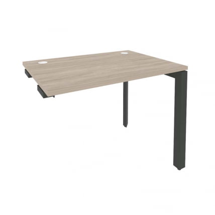 Стол-приставка на П-образном м/к к опорным элементам ОНИКС О.МП-СПР-1.7 Дуб Аттик/Антрацит / ONIX O.MP-SPR-1.7_0