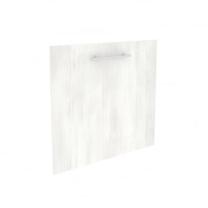 Фасад тумбы низкий - правый ФИТ МН-ФТН (Р) Снежная Патина / FIT MN-FTN (R)_0