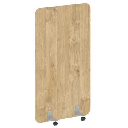 Перегородка на металлических опорах, на роликах Р-лине ДП.Р-100-180 Тиквуд Светлый / R-line DP.R-100-180_0