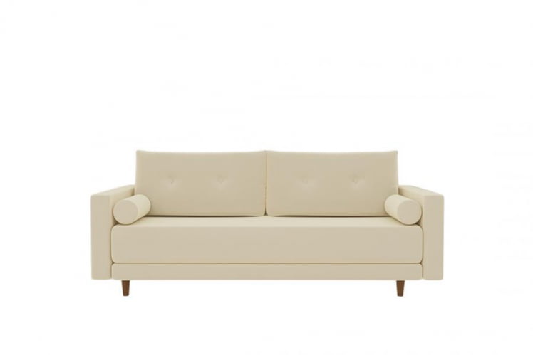 Диван прямой Санднес (Берхоусе) Цвет фасада: Левис 02 велюр; Тип: Прямой; Материал фасада: Металл/Велюр / (Berhouse)_0