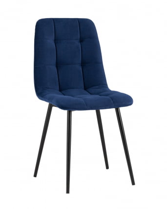 Стул Оливер велюр Темно-синий / Oliver_0