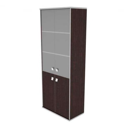 Шкаф высокий широкий СТЙЛЕ Л.СТ-1.2 Венге Цаво / STYLE_0