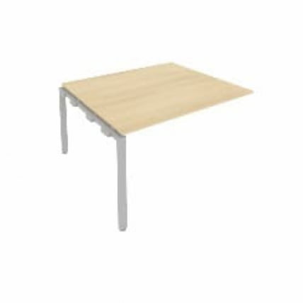 Проходной наборный элемент переговорного стола Метал Сйстем Б.ППРГ-3 Акация/Серый / Metal System_0