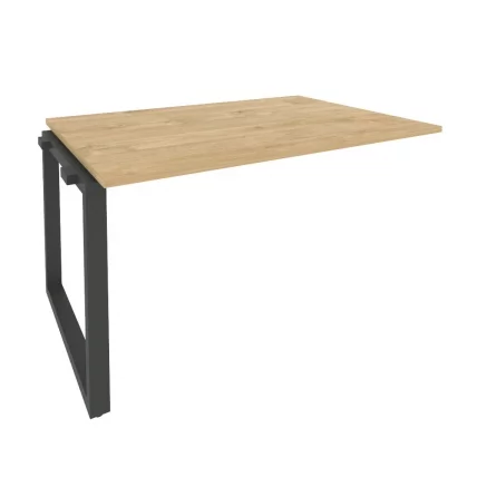 Проходной наборный элемент переговорного стола ОНИКС О.МО-НПРГ-3 Тиквуд Светлый/Антрацит / ONIX O.MO-NPRG-3_0