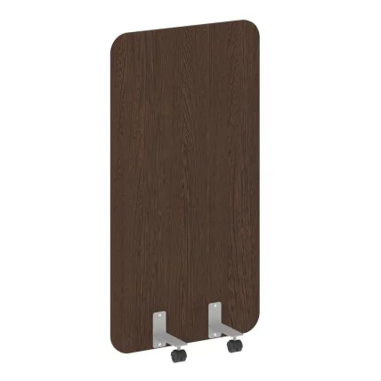 Перегородка на металлических опорах, на роликах Р-лине ДП.Р-80-150 Венге Цаво / R-line DP.R-80-150_0