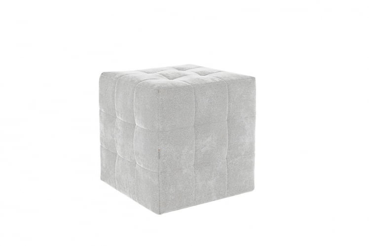 Пуф Рубик 2 ПМ-003.2 галька (велюр) / PM-003.2_0