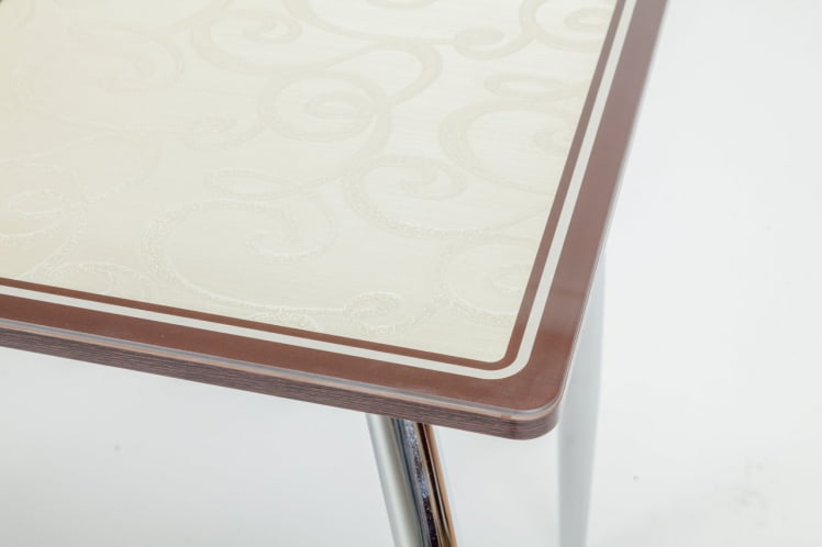 Стол обеденный Аспен КЗ(6195) венге,завитки крем_8