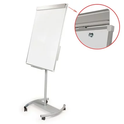 Доска-флипчарт магнитно-маркерная БРАУБЕРГ стандарт передвижная 70х100 см / BRAUBERG_0