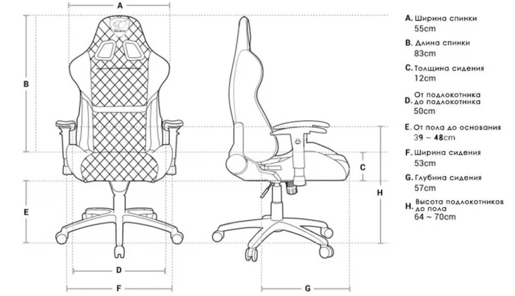 Кресло геймерское CОУГАР АРМОР ОНЕ РОЙАЛ / COUGAR ARMOR ONE ROYAL_4