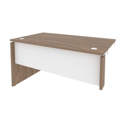 Стол-приставка левый к опорным элементам ОНИКС О.СПР-3.8Л Дуб Аризона/Белый / ONIX O.SPR-3.8L_0