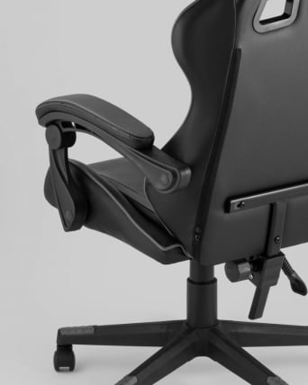 Кресло спортивное ТопЧаирс Шадов черно-серый / TopChairs Shadow_5