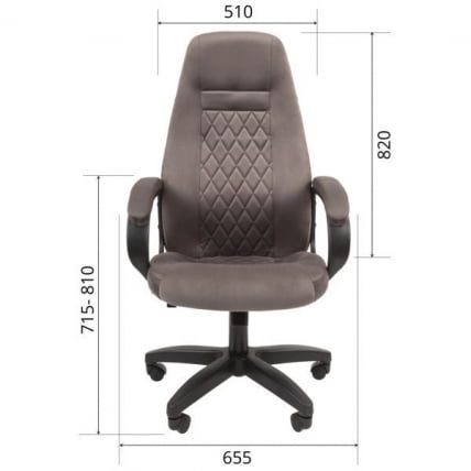 Офисное кресло CХАИРМАН ДОМ (Хоме) 951 синий / CHAIRMAN (Home)_4