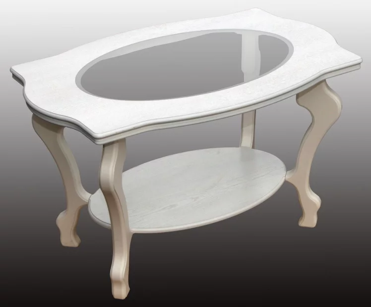 Стол журнальный Берже 1С Белый ясень_0