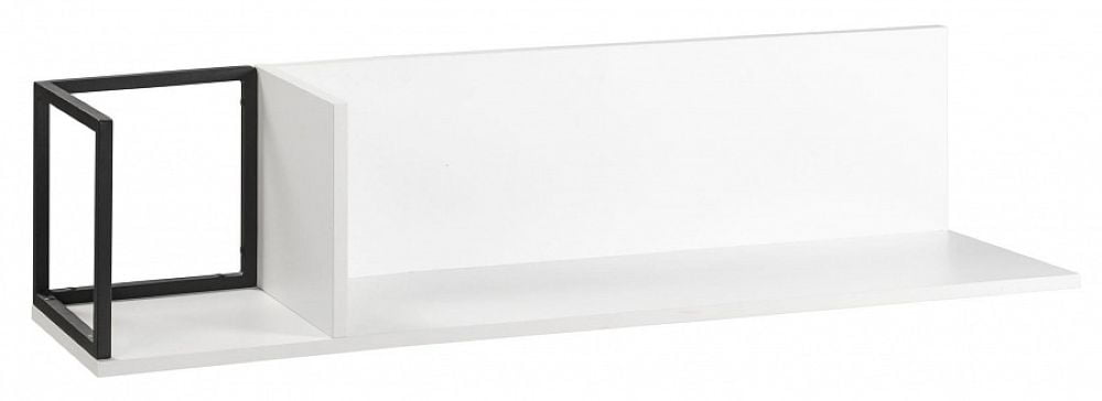Полка навесная Ситй средняя белый / City_0