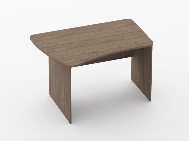 Стол эргономичный Глассй 1.12.12Л Дуб Верцаска / Glassy_0