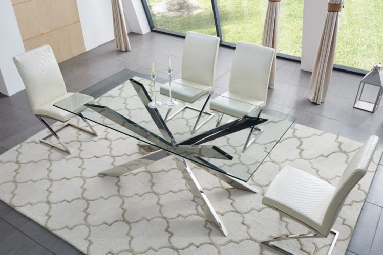 Стол Т088 (180) Серебро / T088_1