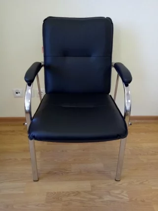 Кресло посетителя CХАИРМАН 850 Терра 118 черный / CHAIRMAN Terra_10