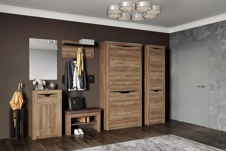 Вешалка Соренто 23 Дуб Стирлинг_1