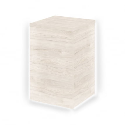 Накладка угловая высокая внешняя  с подсветкой левая для О.Р-Ф.МУ.ВНЕ(Л) ОНИКС О.Р-НУ.В.ВНЕ.С(Л) Денвер Светлый / О.R-F.MU.VNE(L) ONIX О.R-NU.V.VNE.S(L)_0