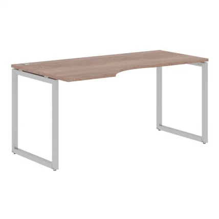 Стол письменный левый КСТЕН-К КСКCЕТ 169 Л Дуб Сонома Алюминий / XTEN-Q XQCET L_0