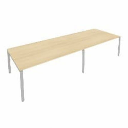 Переговорный стол (2 столешницы) Метал Сйстем Б.ПРГ-2.5 Акация/Серый / Metal System_0