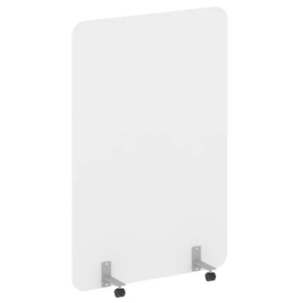 Перегородка на металлических опорах, на роликах Р-лине ДП.Р-120-180 Белый Бриллиант / R-line DP.R-120-180_0