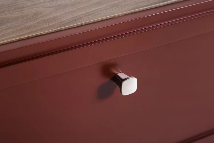 Тумба прикроватная Нортон кармин Нортон (ТП) Кармин / Norton Norton_4