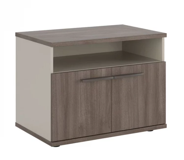 Тумба под оргтехнику Нев Лине НЛН36348031 Дуб шамони темный / New Line NLN36348031_0