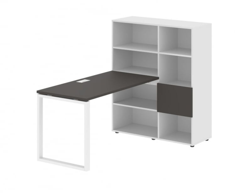 Рабочая станция ЕДИС ЕКРСТ 1113 Мокко Белый Белый / EDIS EQRST_0