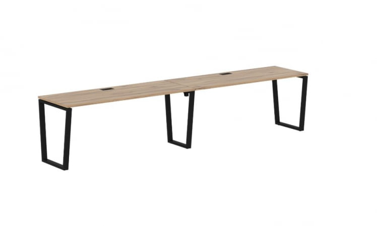 Бенч-система ЕДИС ЕВВСТ 3567 Дуб Денвер светлый Черный / EDIS EVWST_0