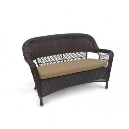 Плетеный диван ЛВ130-1 Бровн/Беиге / LV130-1 Brown/Beige_1